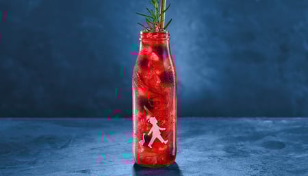 non-carbonated Blackberry-Rosemary Lemonade